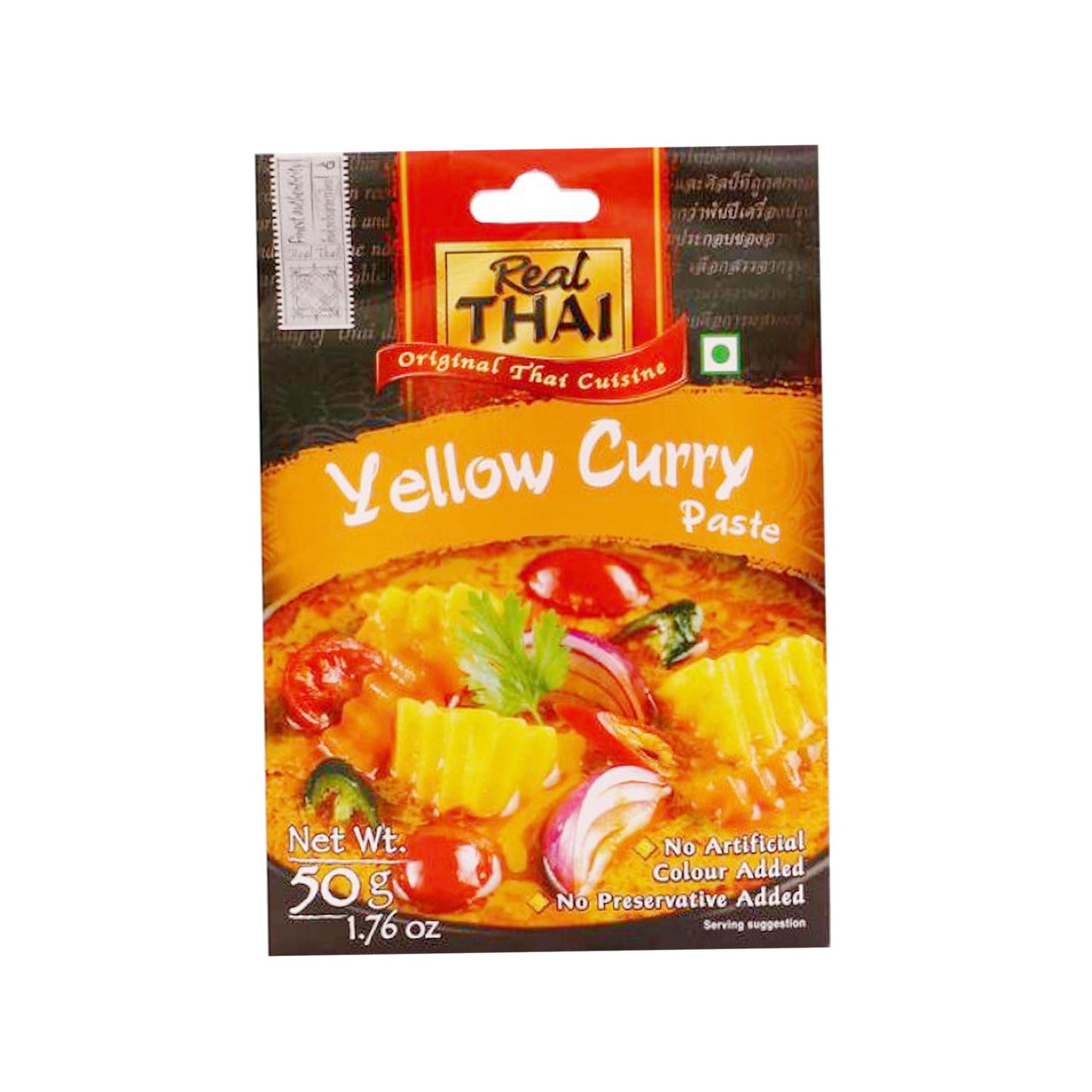 Real Thai Yellow Curry Paste, 50g Pack of 2 - Yellow Curry Duo!