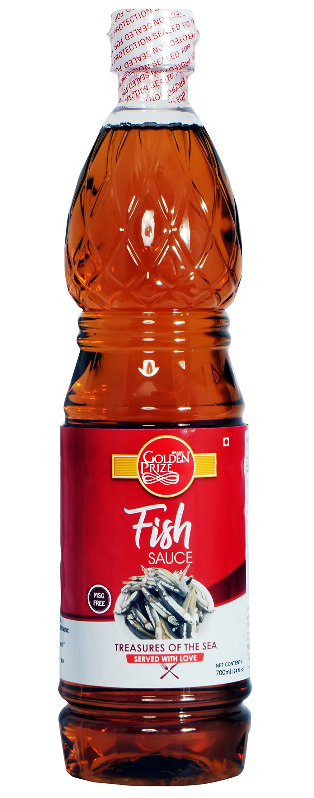 Golden Prize Fish Sauce, 700ml (Pack of 2) - Enjoy the rich and savory taste of Golden Prize fish sauce in your cooking