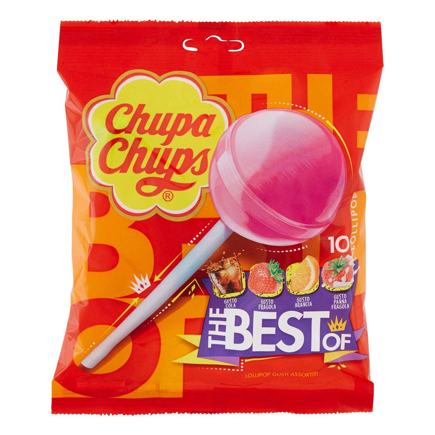 Chupa Chups The Best of Lollipops, 120g - Best assorted lollipops