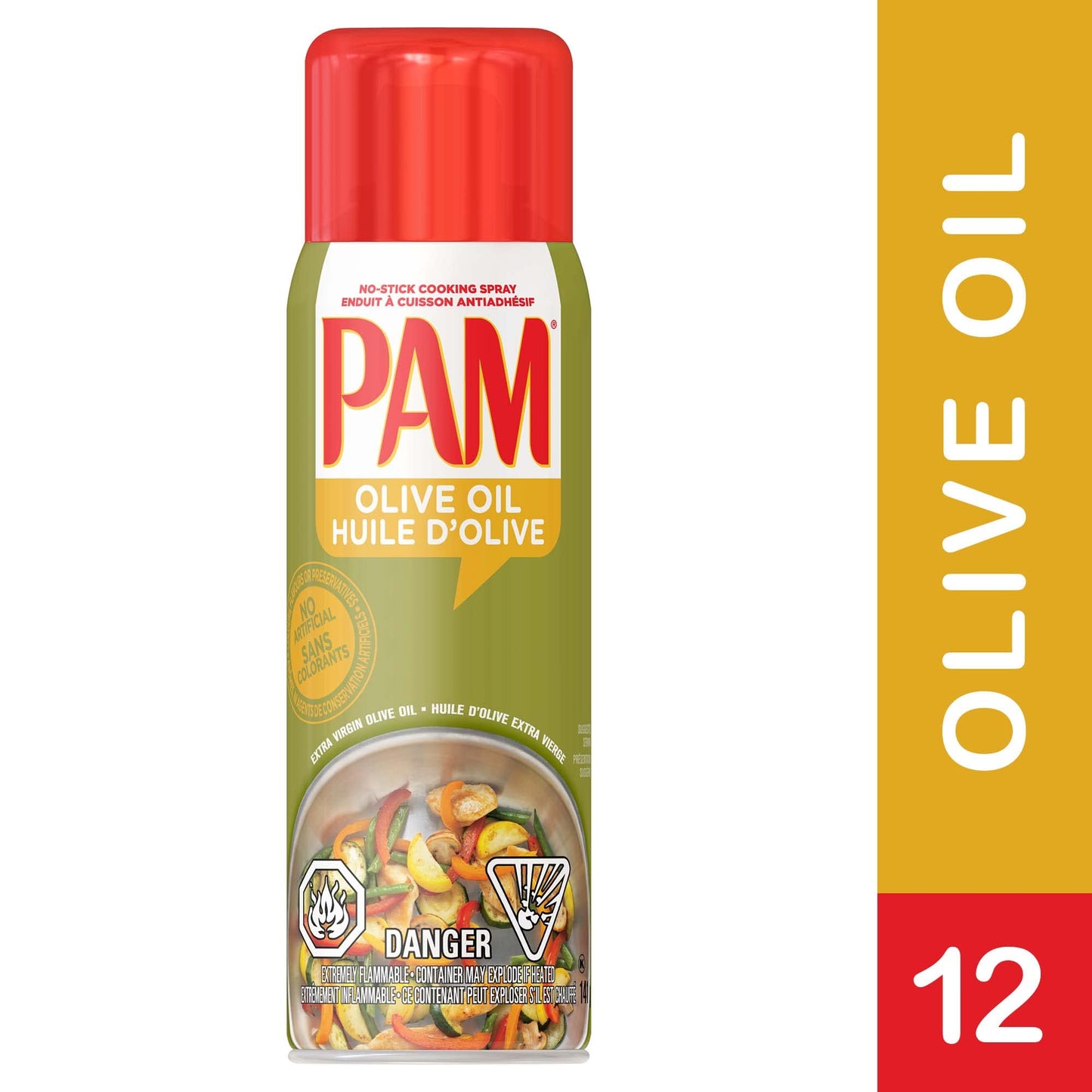 Pam Spray Olive Oil, 141g - "Olive oil convenience!"