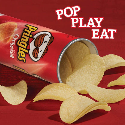 Pringles Original, BBQ & Hot & Spicy Flavoured Potato Chips Combo Pack - Variety of Pringles flavors in one pack!