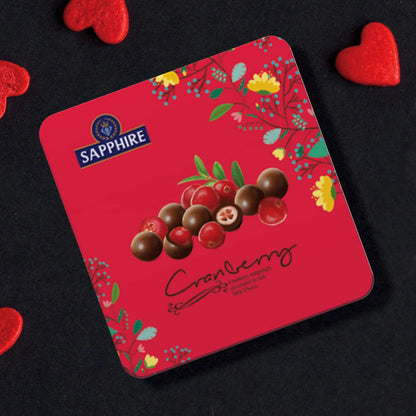 Sapphire Chocolate Coated Nuts, Cranberry, 200g