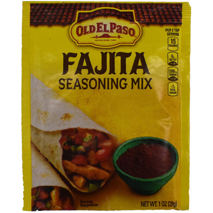 Old El Paso Seasoning Mix Fajita, 28g - "Make every night fajita night!"