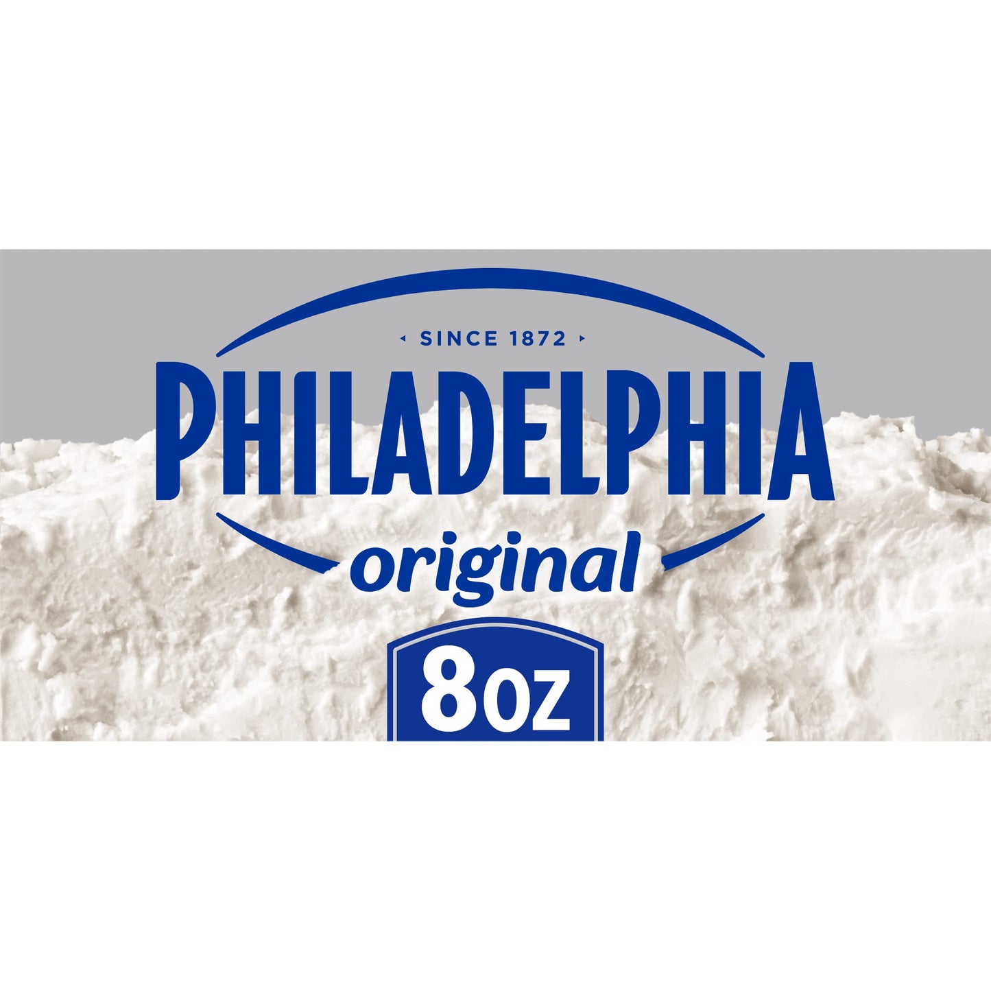 Philadelphia Kraft Original Cream Cheese, Silver & Dark Blue, 226 - "Cream Cheese Delight!"