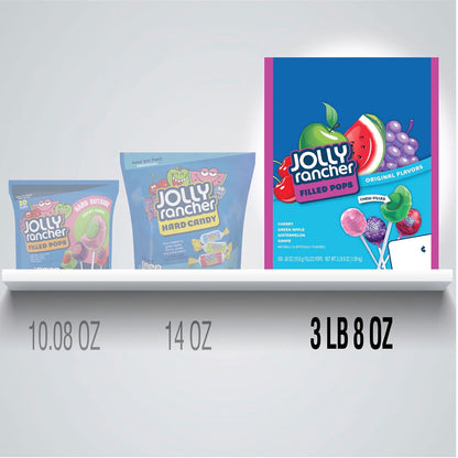 Jolly Rancher Lolly Pops Assorted, 1.6 Kg - Enjoy assorted flavors with Jolly Rancher Lolly Pops, 1.6kg.