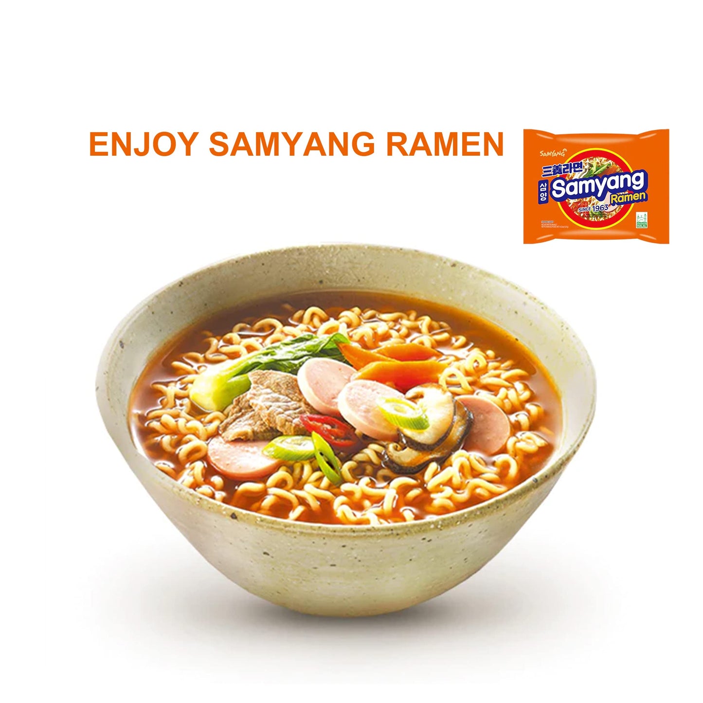 Samyang Ramen (Original), 5 x 120g - The Classic You Can't Resist