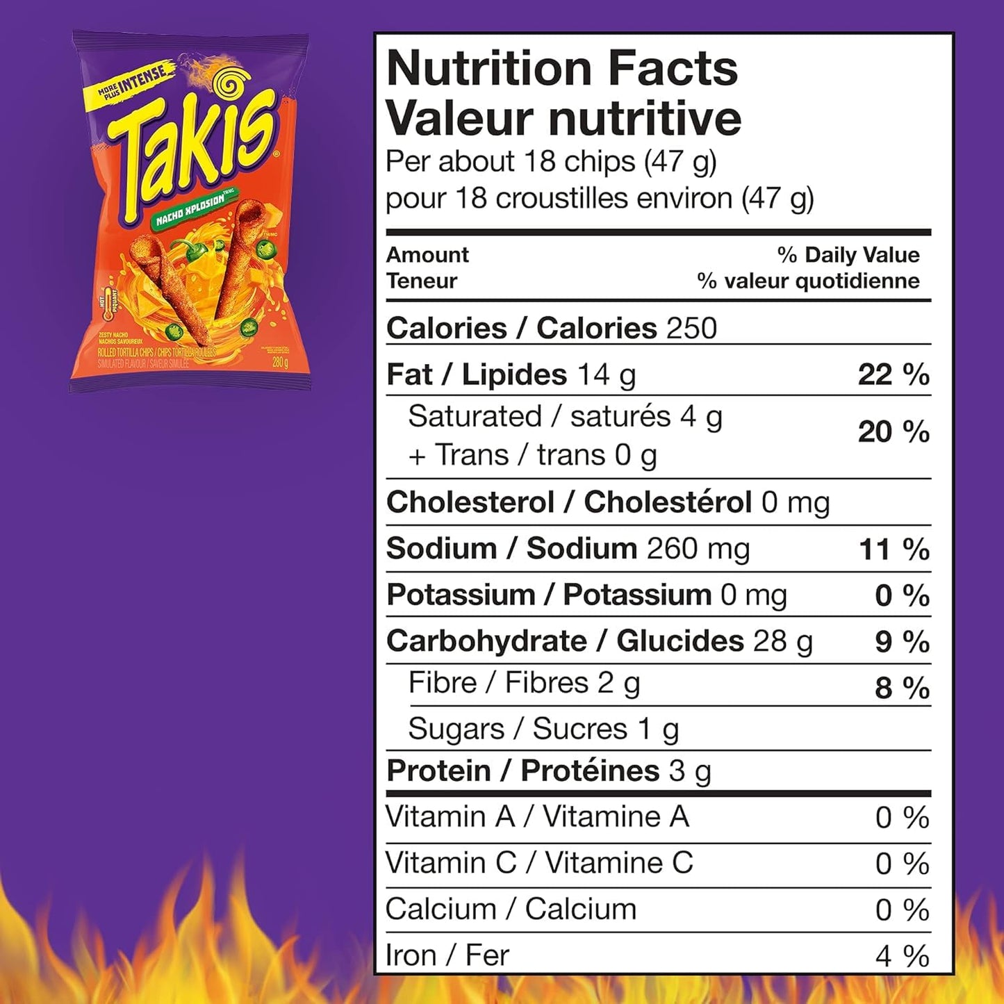 Takis Xplosion Tortilla Chips - Intense Flavor Explosion (280g) - Spicy, Bold, and Crunchy Snack Sensation