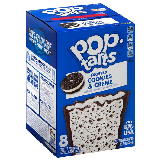 Pop Tarts Kellogg's Cookies & Creme ( 384) - "Cookies & creme delight!"