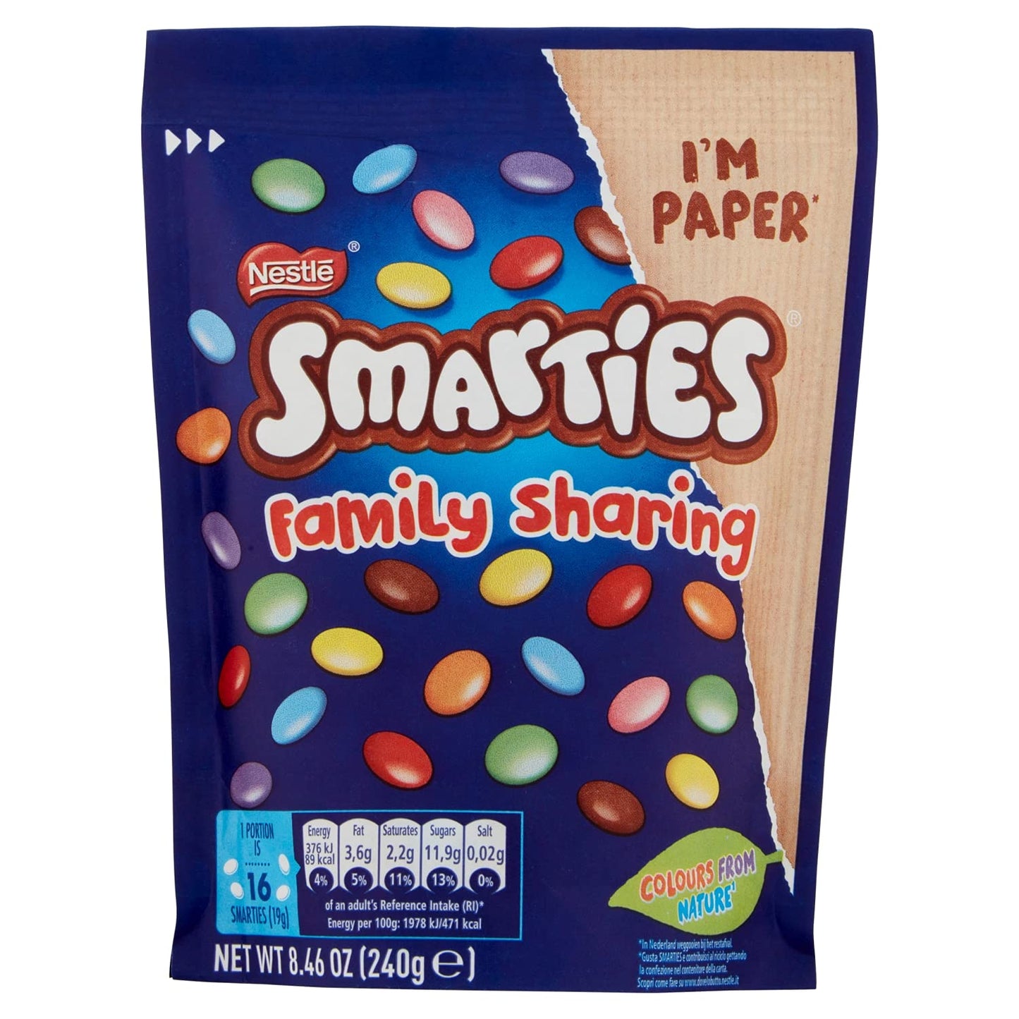 Smarties Family Sharing Bag 240g