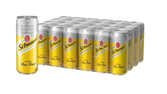 Schweppes 320ml (Tonic Water, Pack of 24) (Imported)