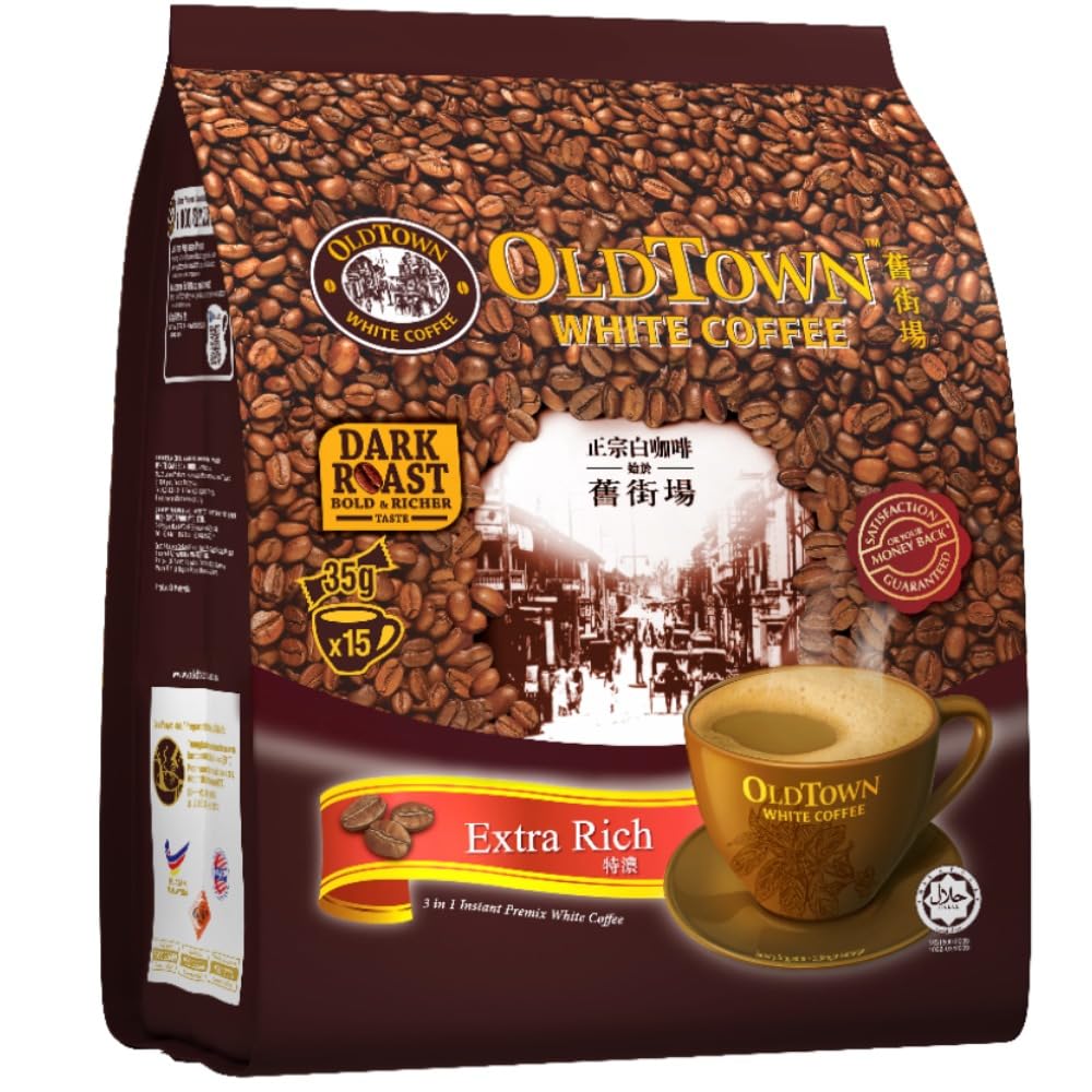 OldTown White Coffee Extra Rich, 15 X 35gm - "Indulge in extra richness!"