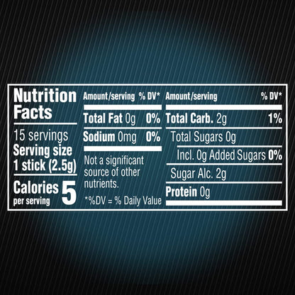 Wrigley's 5 Wintermint Ascent Sugar-Free Gum - Pack of 2, 15 Sticks Each - Experience Cool Freshness!