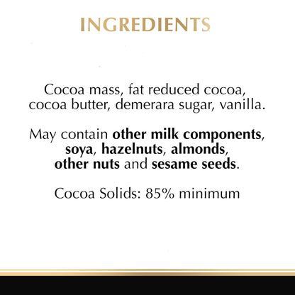 Lindt Excellence 85% Cocoa Dark Chocolate, ?200 gram