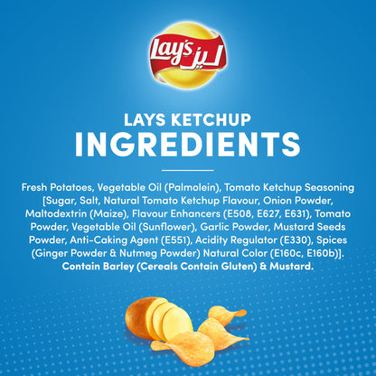 Lays Tomato Ketchup 170g - "Tangy Ketchup Flavor!"