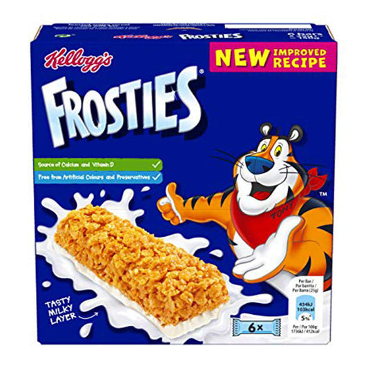 Kellogg's Frosties Bar Pouch, 150 g - Convenient and tasty, Kellogg's Frosties Bar Pouch, 150g.