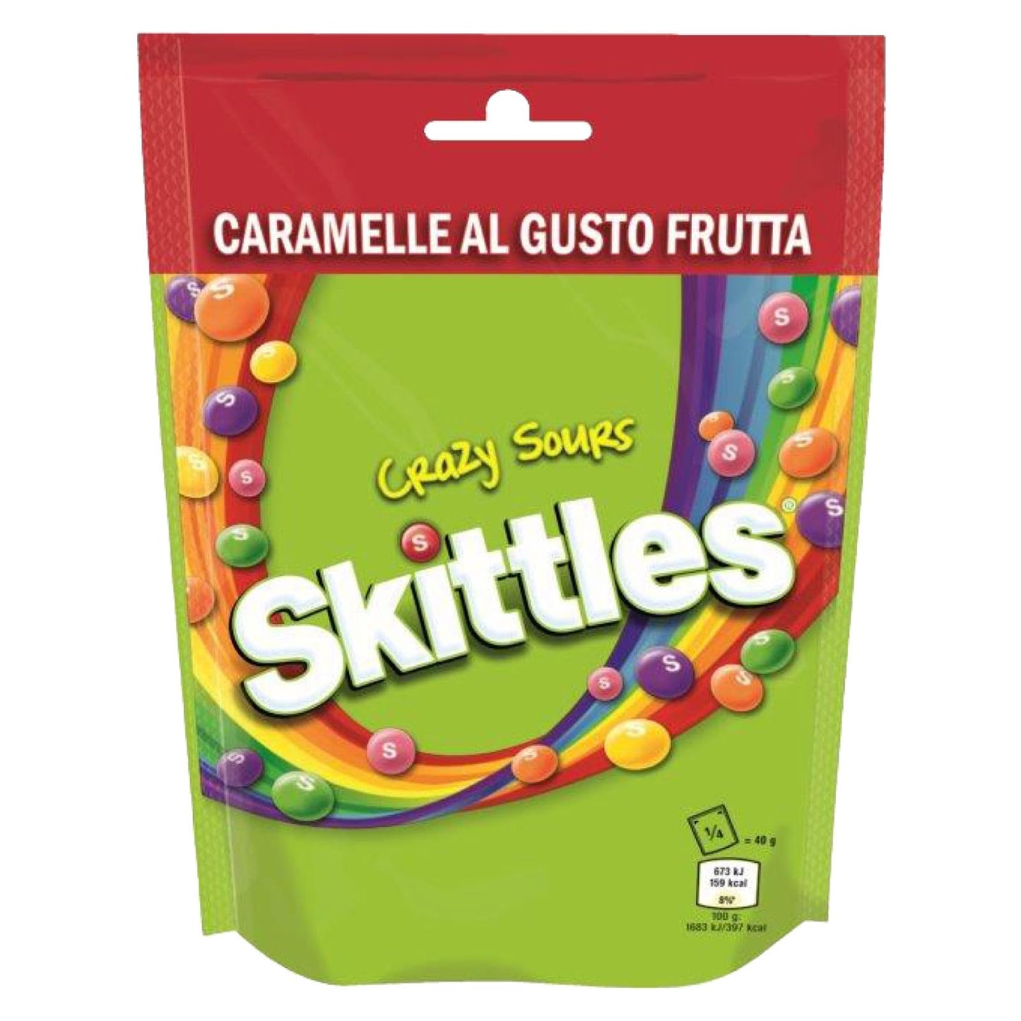 Skittles Sours Crazy, 174g