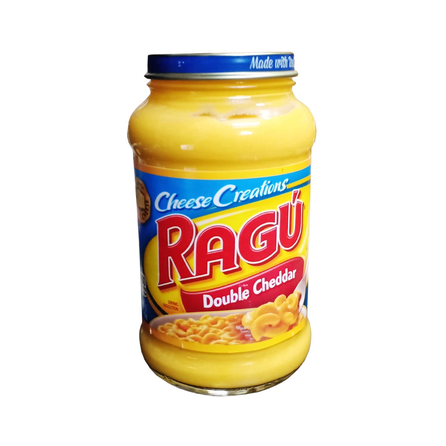 Ragu Double Cheddar Pasta Sauce, 453gm - Double cheddar pasta sauce, 453g!