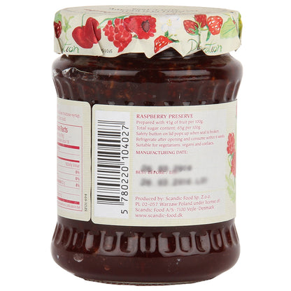 DANA Jam, Raspberry, 340g - Raspberry bliss!