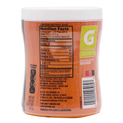 Gatorade Powder Lemon, 521g - Enjoy the zesty and refreshing flavor of lemon with Gatorade's thirst quencher powder drink mix