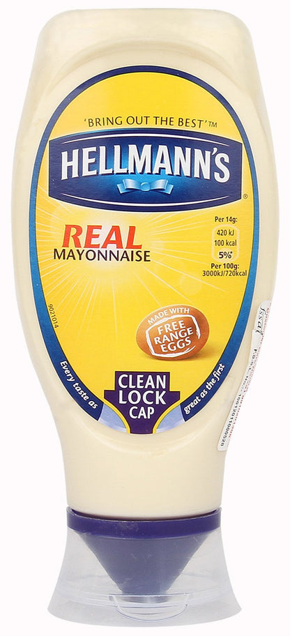 Hellman's Mayonnise Real, 430g - Classic real mayonnaise for a rich, creamy taste.