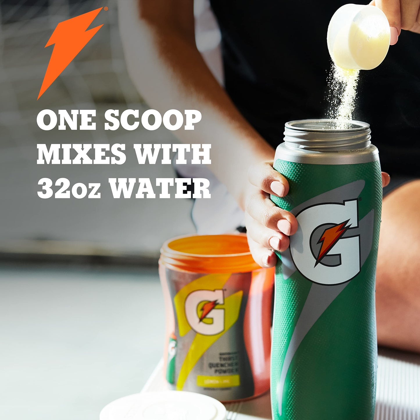 Gatorade Powder Orange, 521g - Quench your thirst with the vibrant and refreshing orange flavor of Gatorade's powder drink mix