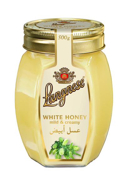 Langnese White Honey Mild & Creamy, 500 g - "Mild & Creamy Honey!"