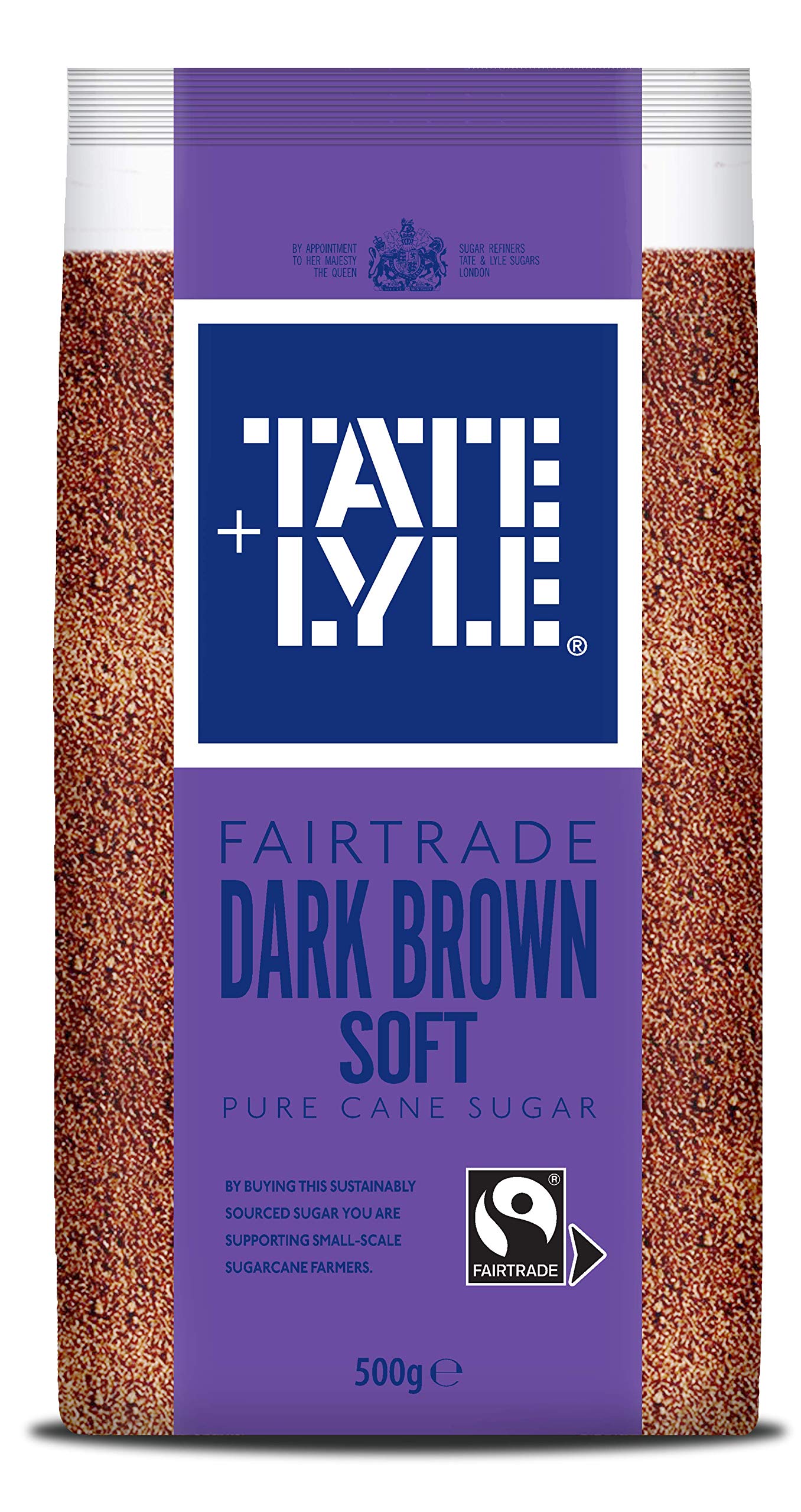 Tate And Lyle Dark Soft Brown Cane Sugar (500g)