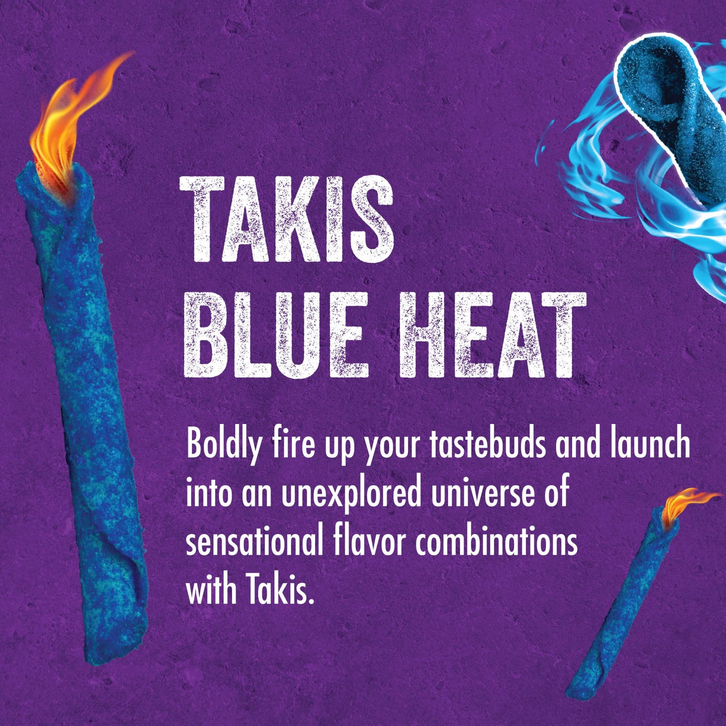 Takis vegetarians Blue Heat 113G