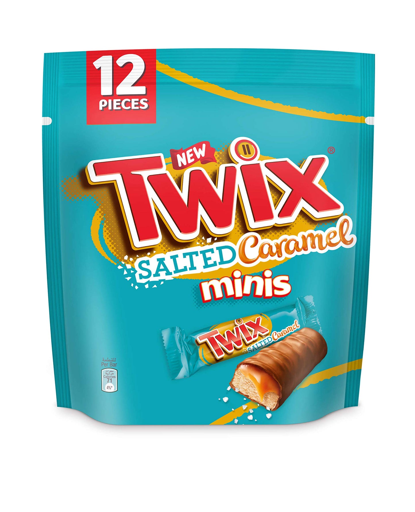 Twix Salted Caramel Minis, 12 Pcs, 174 g