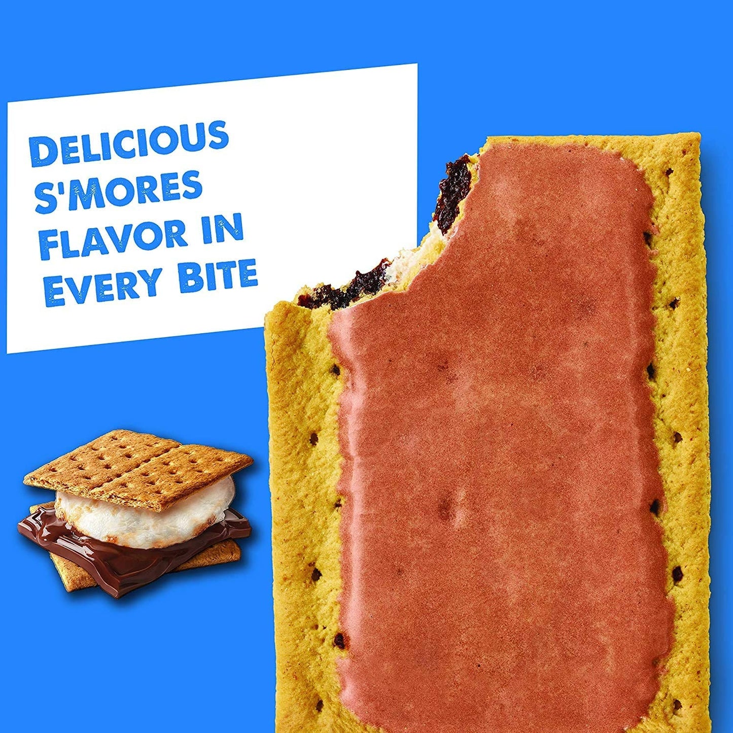 Pop Tarts Frosted S'Mores, 2 x 384 g - "Double s'mores treat!"