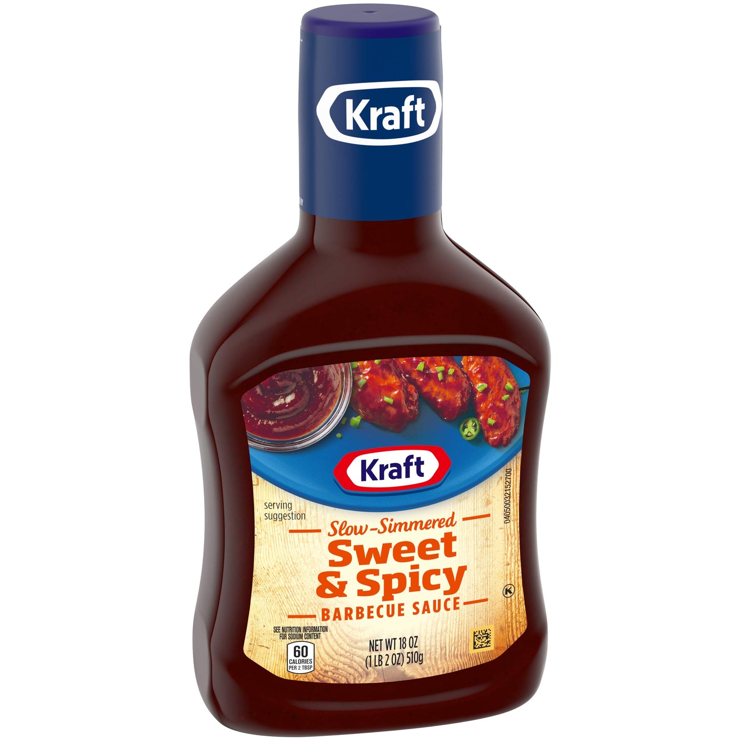 Kraft Sweet & Spicy Barbeque Sauce (18 oz Bottle) - "Sweet & Spicy BBQ!"