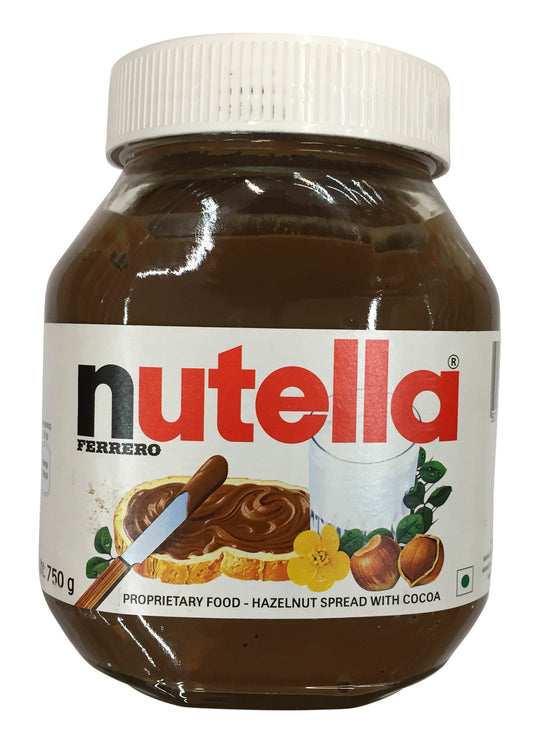 Nutella Hazelnut Spread - with Cocoa, 750g Jar - "Spread the love!"