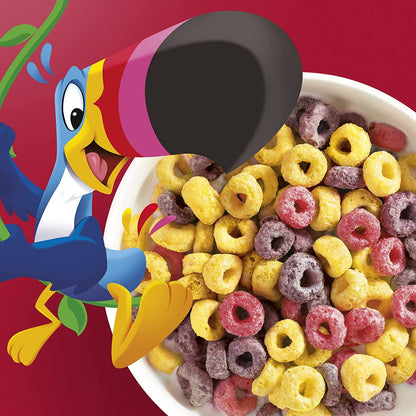 Kellogg's Unicorn Froot Loops 360 g (Imported) - Experience the magic of breakfast with Kellogg's Unicorn Froot Loops, 360g, imported.