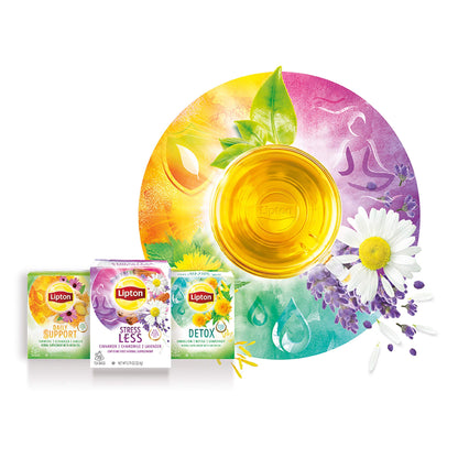 Lipton Herbal Supplement, Stress Less, 15 ct - "Stress Less Tea!"