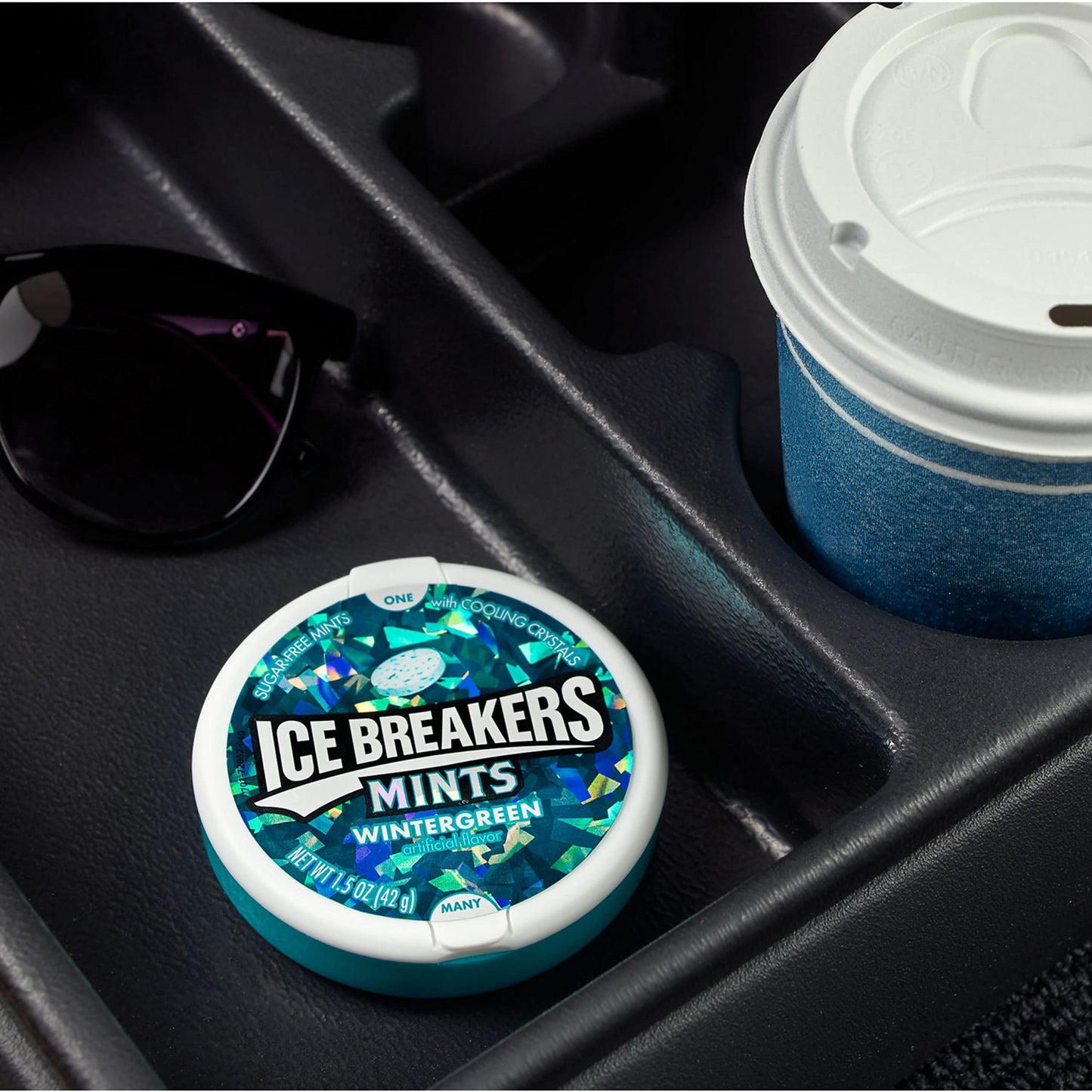 Ice Breakers Wintergreen Sugar Free Mints with Cooling Crystals, 1.5 oz ℮ 42 g, 8 Pack - Wintergreen mints with cooling crystals, sugar-free, pack of 8 x 42g.