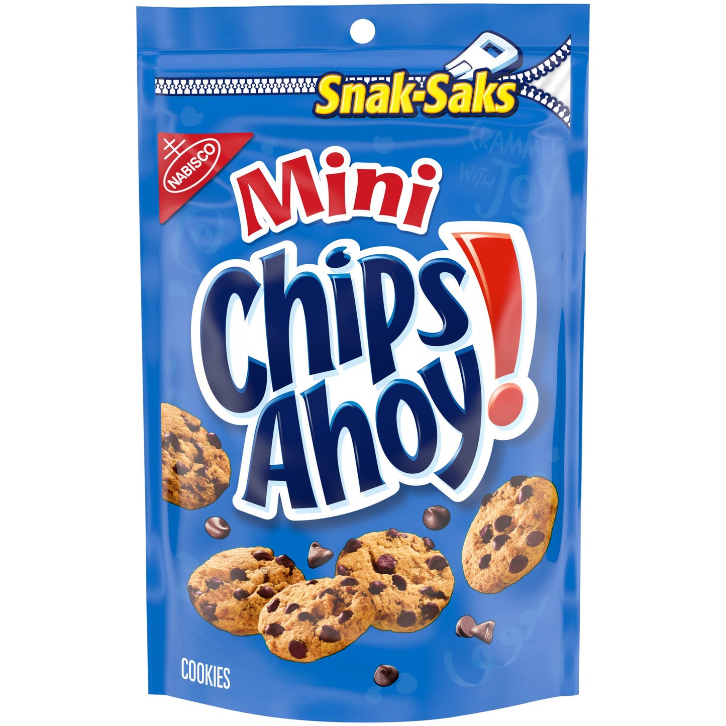 Nabisco Snack Sak Mini Chips Ahoy, 226g - "Mini Chips Ahoy Joy!"