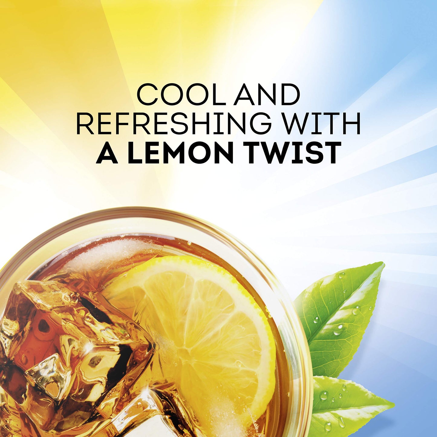 Lipton Diet Ice Tea Lemon, 85g - "Lemon Tea Refresh!"