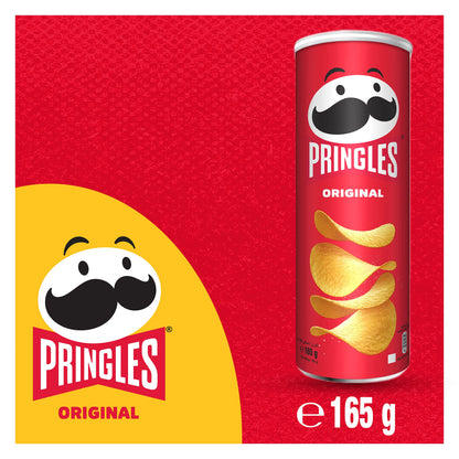 Pringles Potato Chips The Original, 165 Grams - Original Pringles, 165 grams!