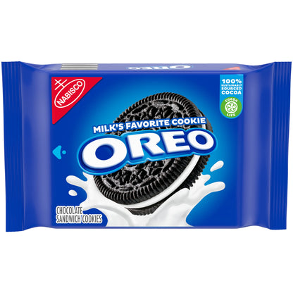 Oreo Nabisco Milk Chocolate Sandwich Cookies, 405g - "Classic milk chocolate bliss!"