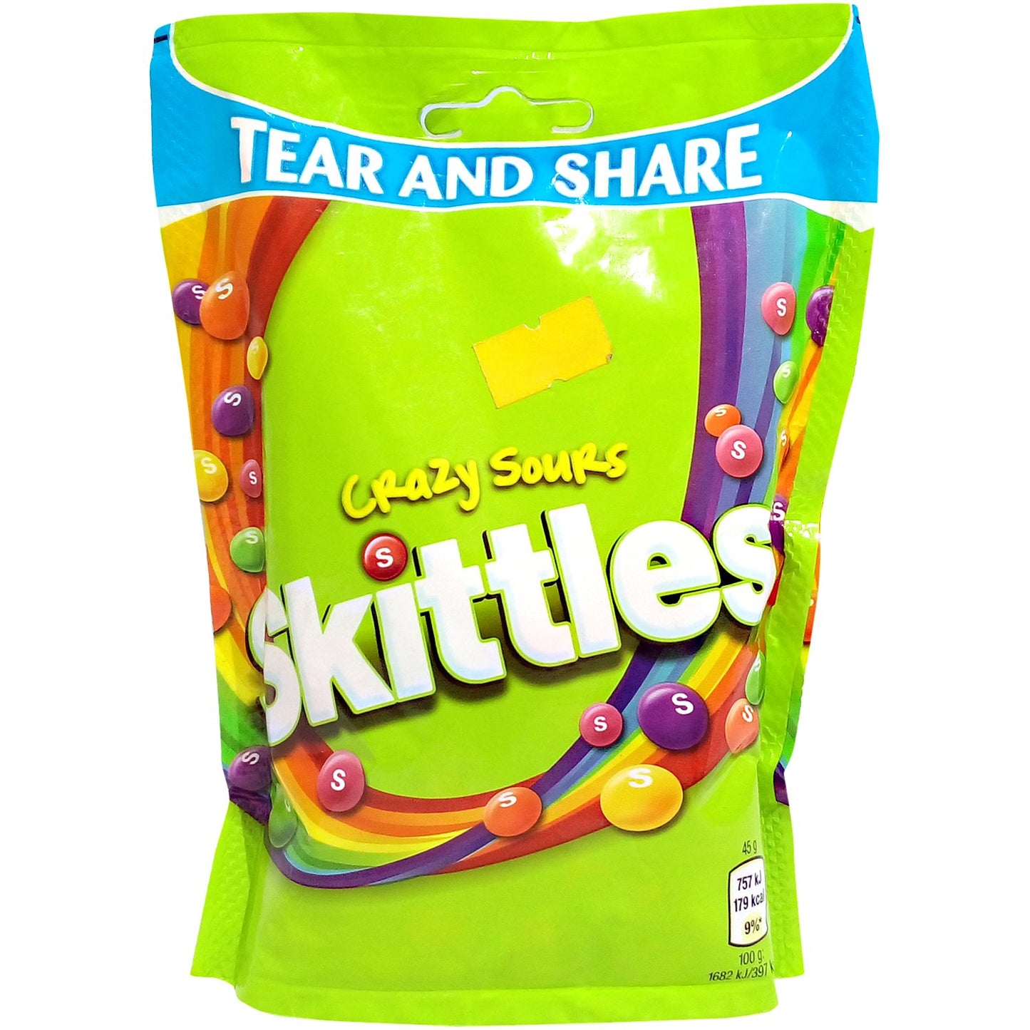 Skittles Crazy Sours Candy, 174g Pack