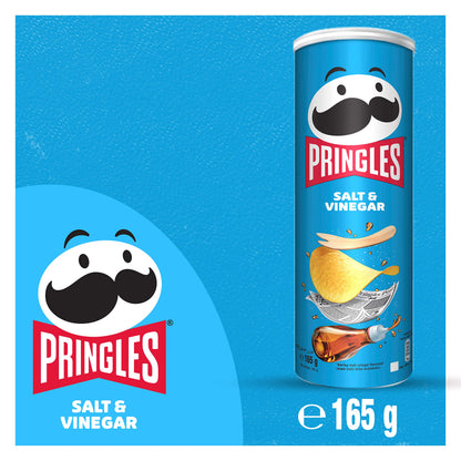 Pringles Salt & Vinegar, 165 g - Salt and vinegar Pringles, 165 grams!