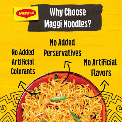 Maggi 2 Minute Imported Noodles - Dubai - 5 Packs Inside (Mi Goreng) - "Mi Goreng Magic!"