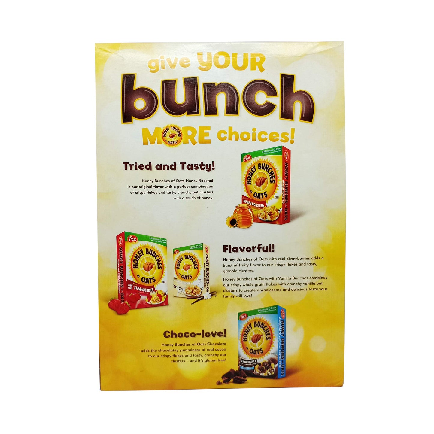 Post Honey Bunches Oats 411gm Pack of 1 - Honey Bunches of Oats: A classic favorite!