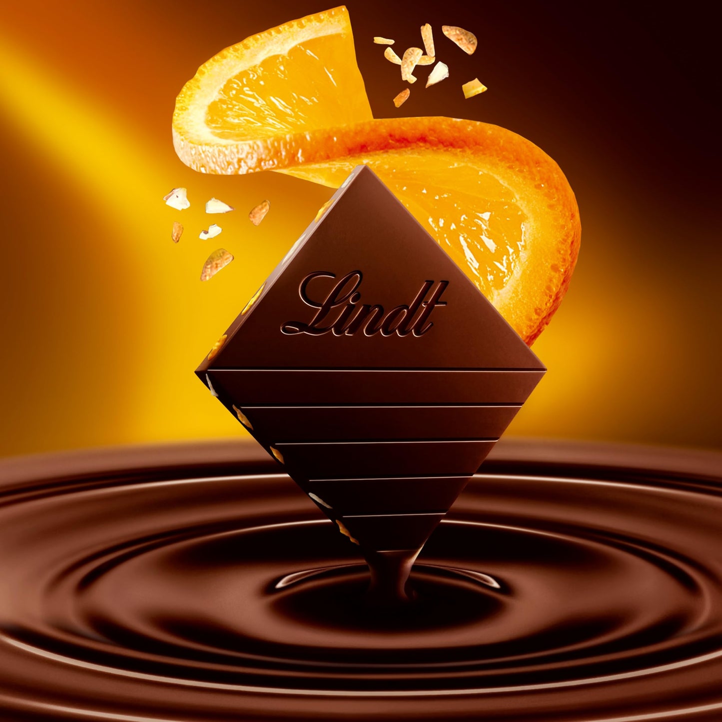 LINDT EXCELLENCE Orange Intense Dark Chocolate 100g