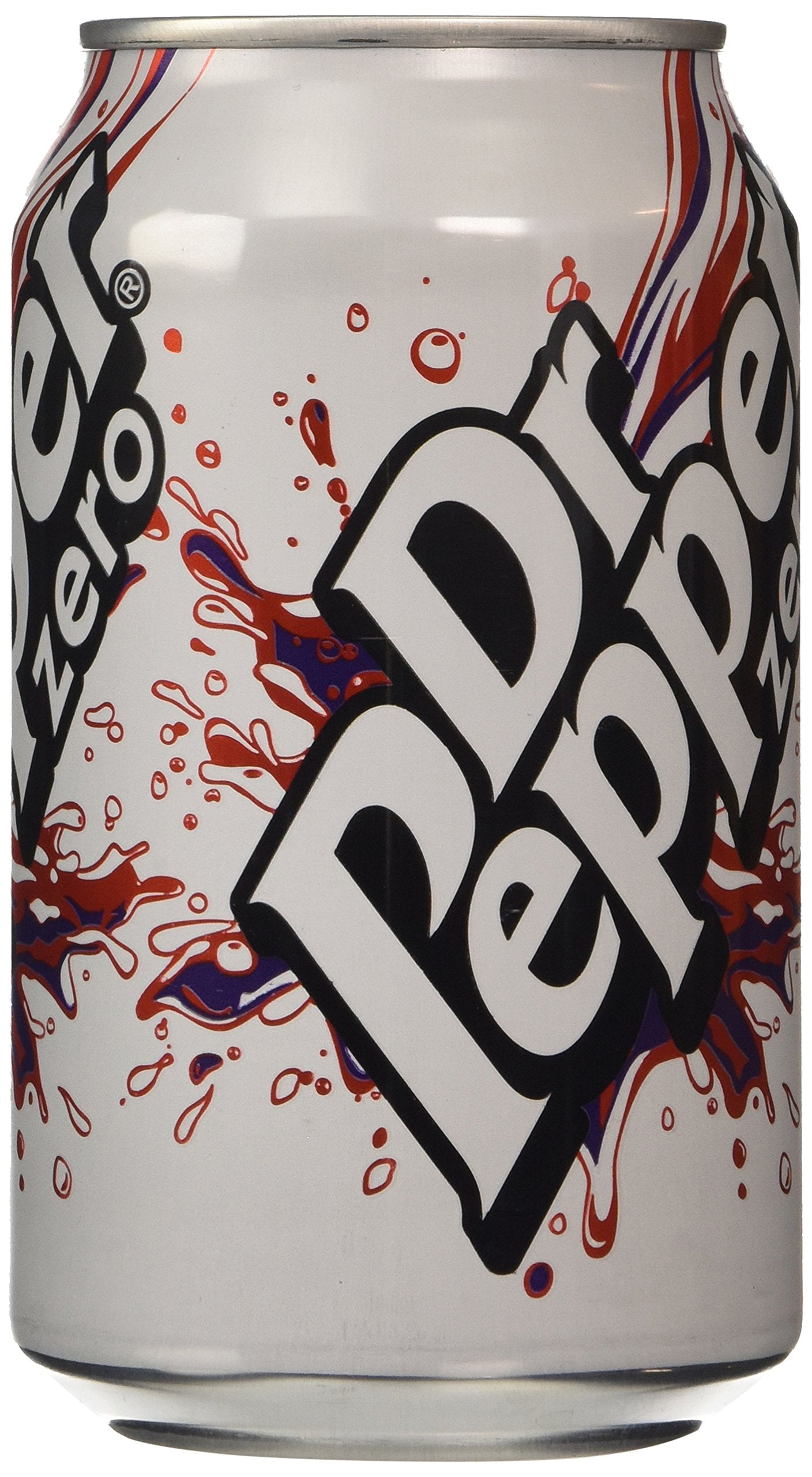 Dr Pepper Zero, 330ml - Zero sugar, maximum flavor!