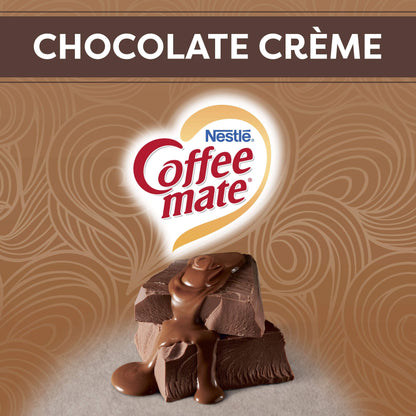 Nestle Chocolate Crème Coffee Mate Bottle, 425 g - "Coffee-Mate Chocolate Crème - 425g of Velvety Chocolate Creamer!"