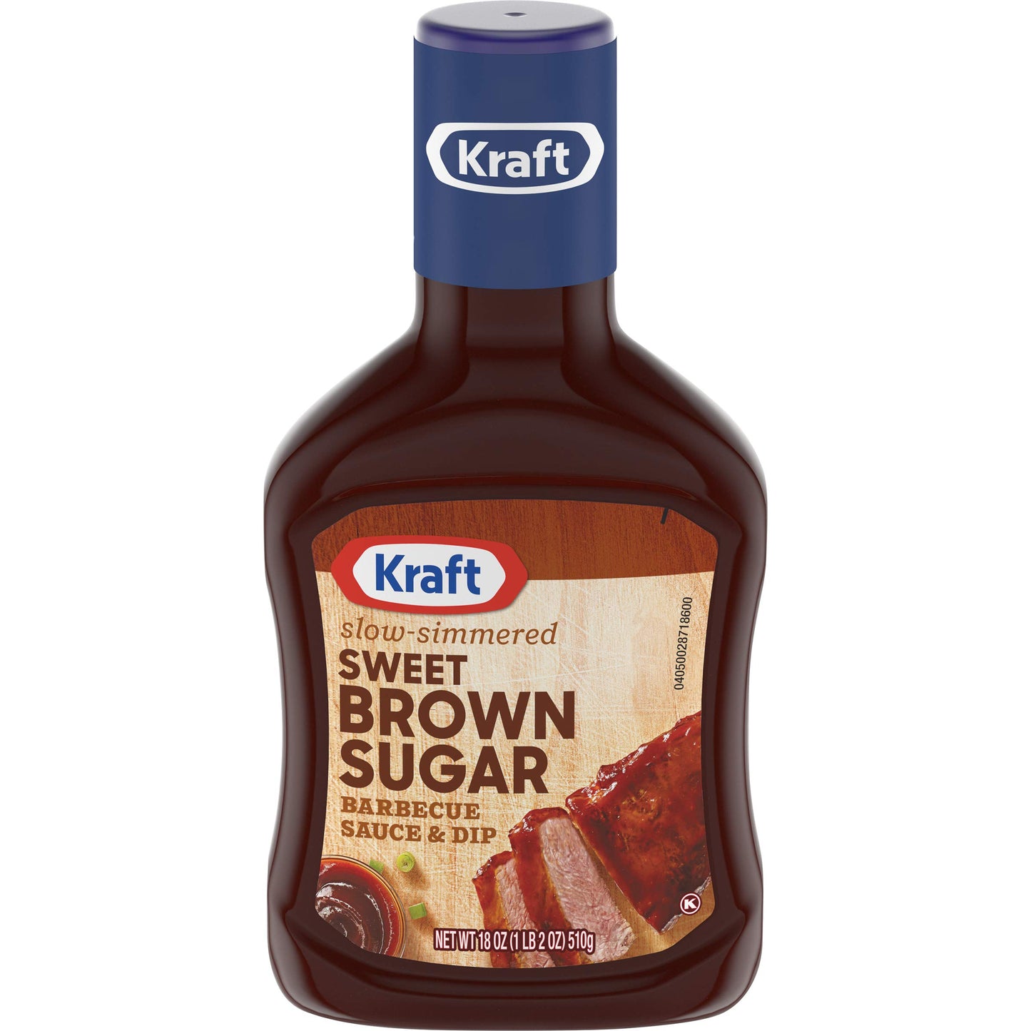 Kraft Sweet Brown Sugar Slow Simmered Barbecue Sauce, 510 g - "Brown Sugar BBQ!"