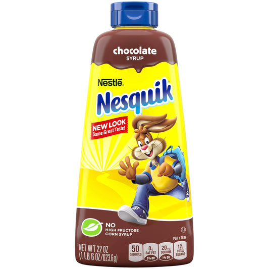 Nesquik Chocolate Syrup , 623 g - "Nesquik Chocolate Syrup - 623g of Pure Chocolate Delight!"