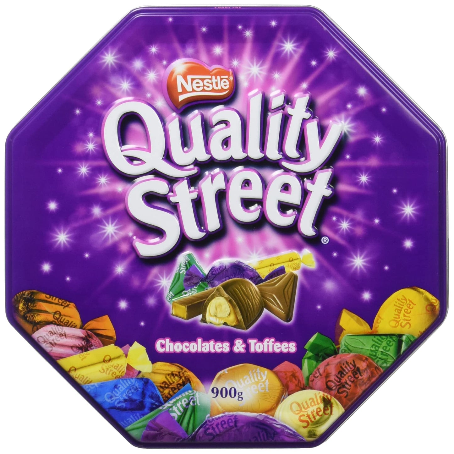 Quality Street Assorted Milk and Dark Chocolates and Toffees, 31.75 oz / 900 g - Assorted milk and dark chocolates and toffees, 900g!