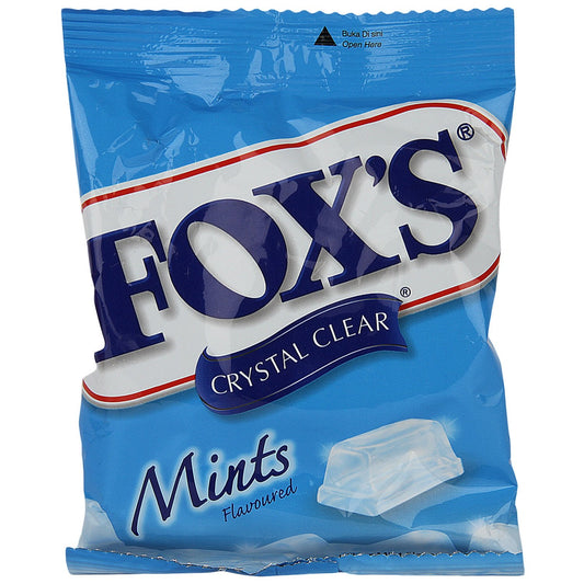 Nestlé Fox's Mints Bag, 90G, Pack of 1, Multicolour - "Fox's Mints - 90g Bag of Multicolour Minty Goodness!"